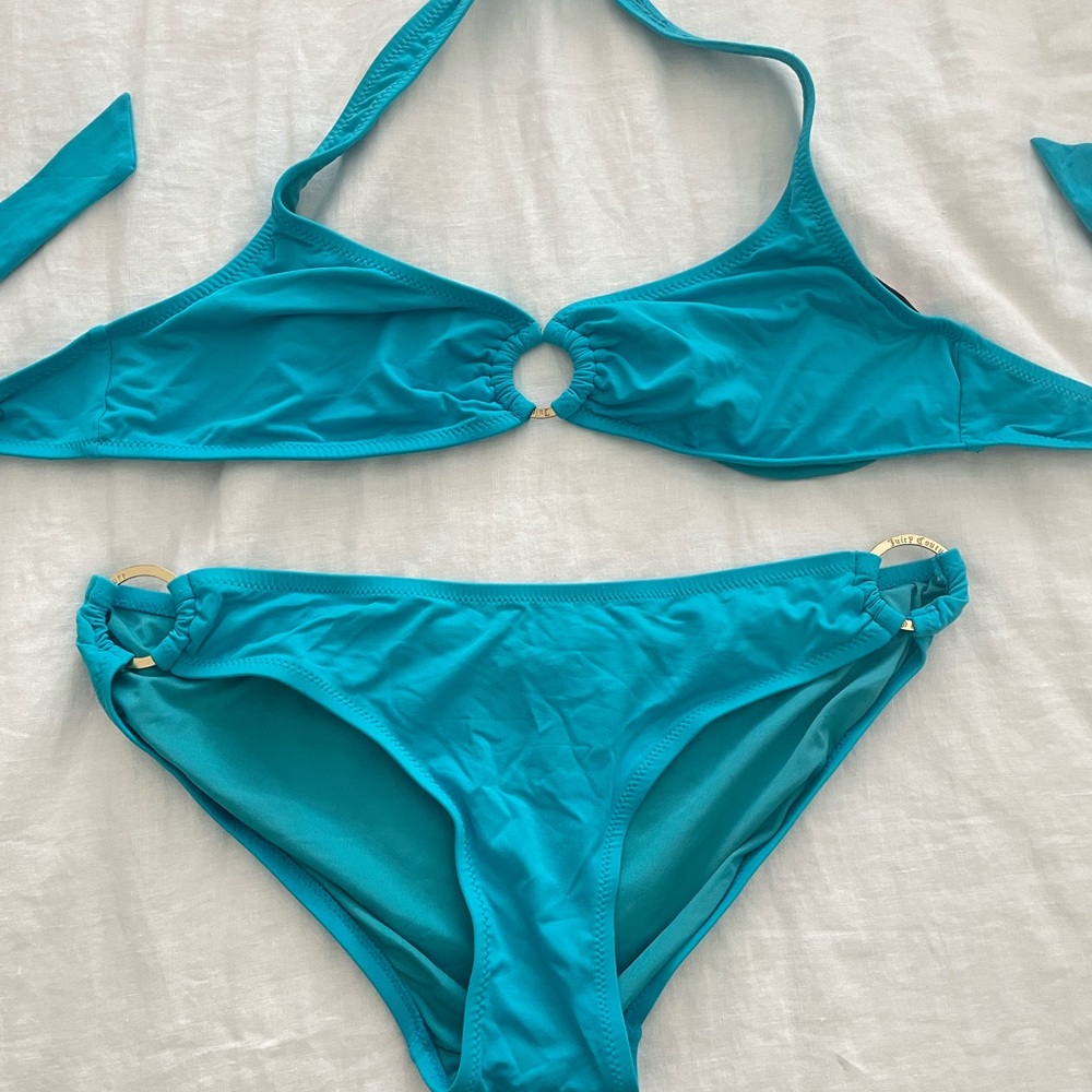SOLD Juicy Couture Turquoise Bikini Set!